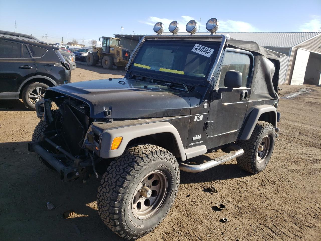 JEEP WRANGLER 2005 1j4fa39s05p346054