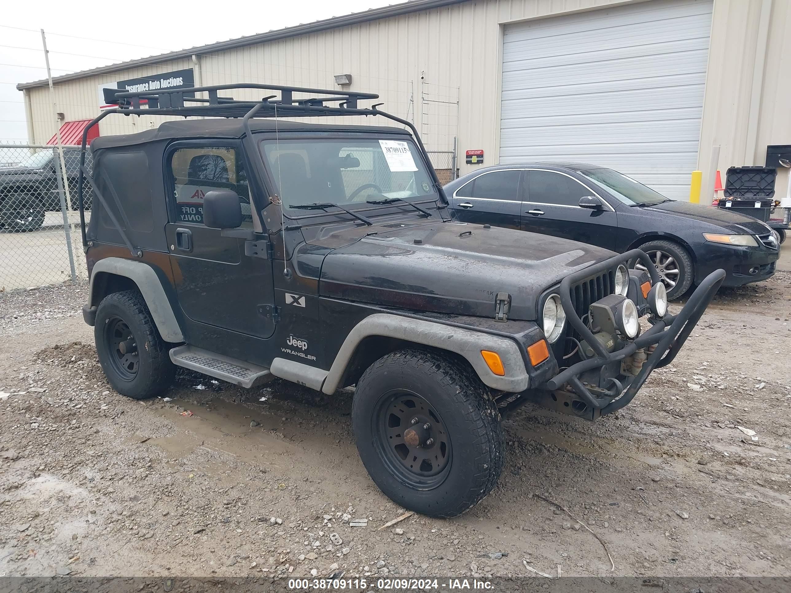 JEEP WRANGLER 2005 1j4fa39s05p369043