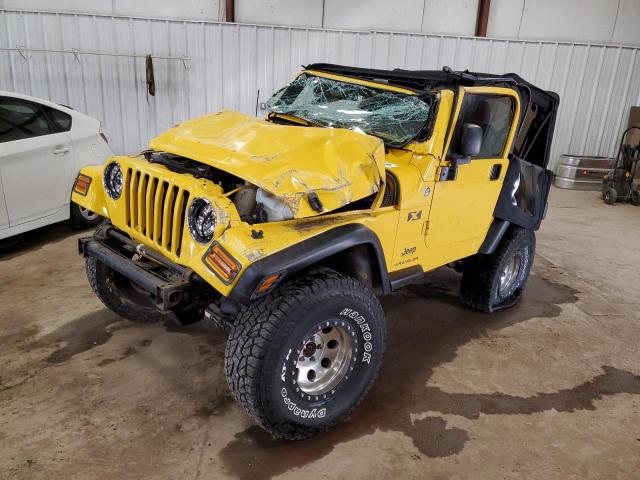 JEEP WRANGLER X 2006 1j4fa39s06p767709