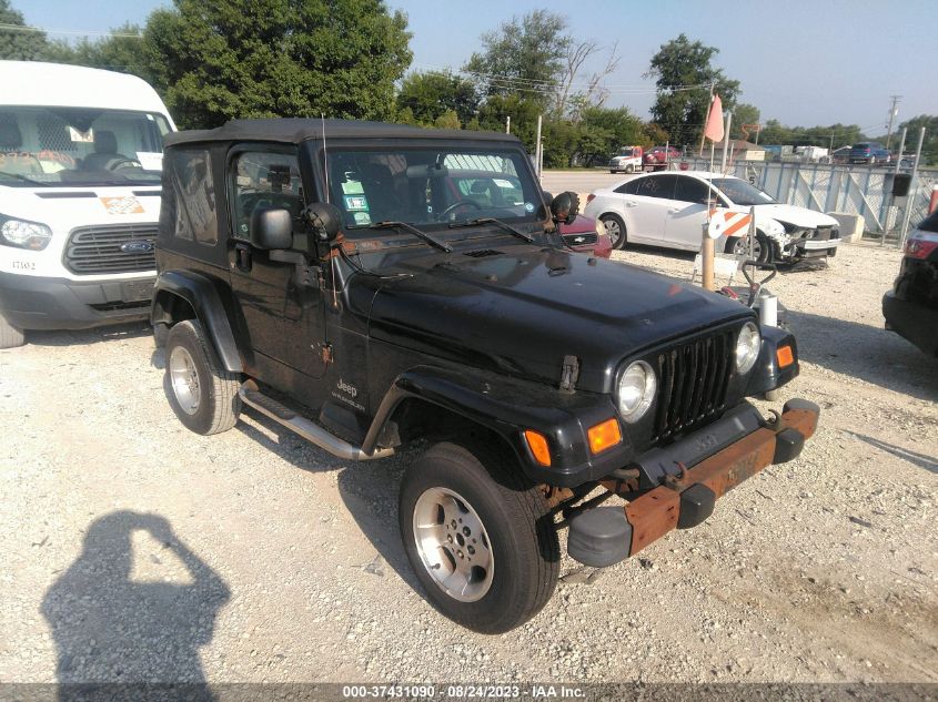 JEEP WRANGLER 2003 1j4fa39s13p359246