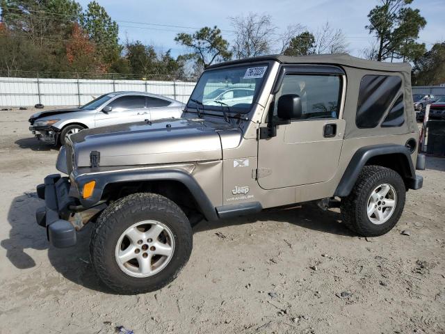 JEEP WRANGLER 2003 1j4fa39s13p374121