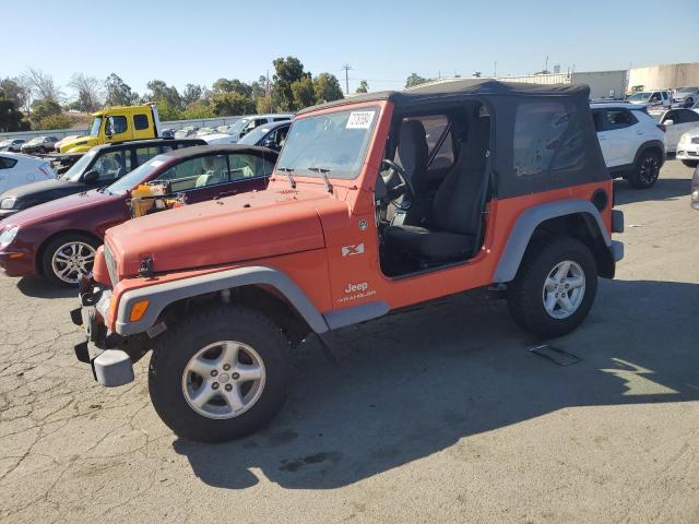 JEEP WRANGLER X 2005 1j4fa39s15p331269