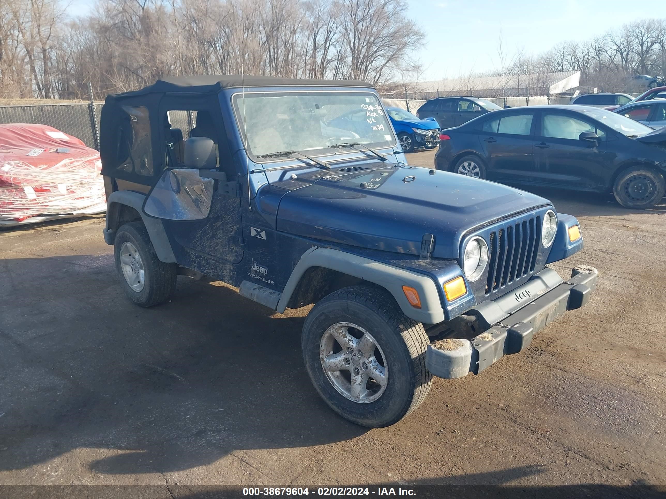 JEEP WRANGLER 2005 1j4fa39s15p342174