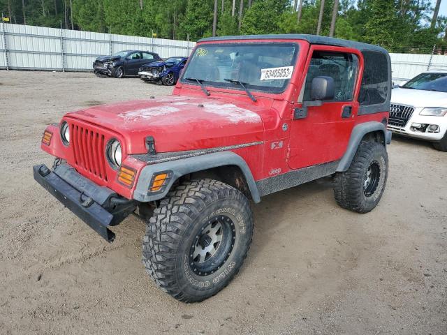 JEEP WRANGLER X 2006 1j4fa39s16p770201