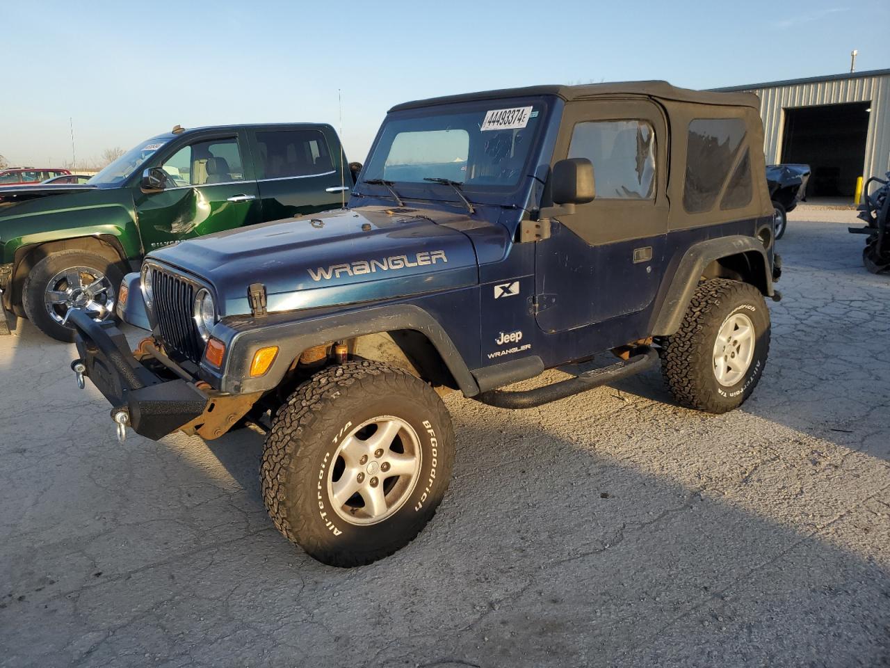 JEEP WRANGLER 2003 1j4fa39s23p330886