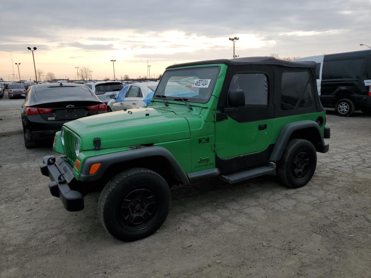 JEEP WRANGLER 2004 1j4fa39s24p733722