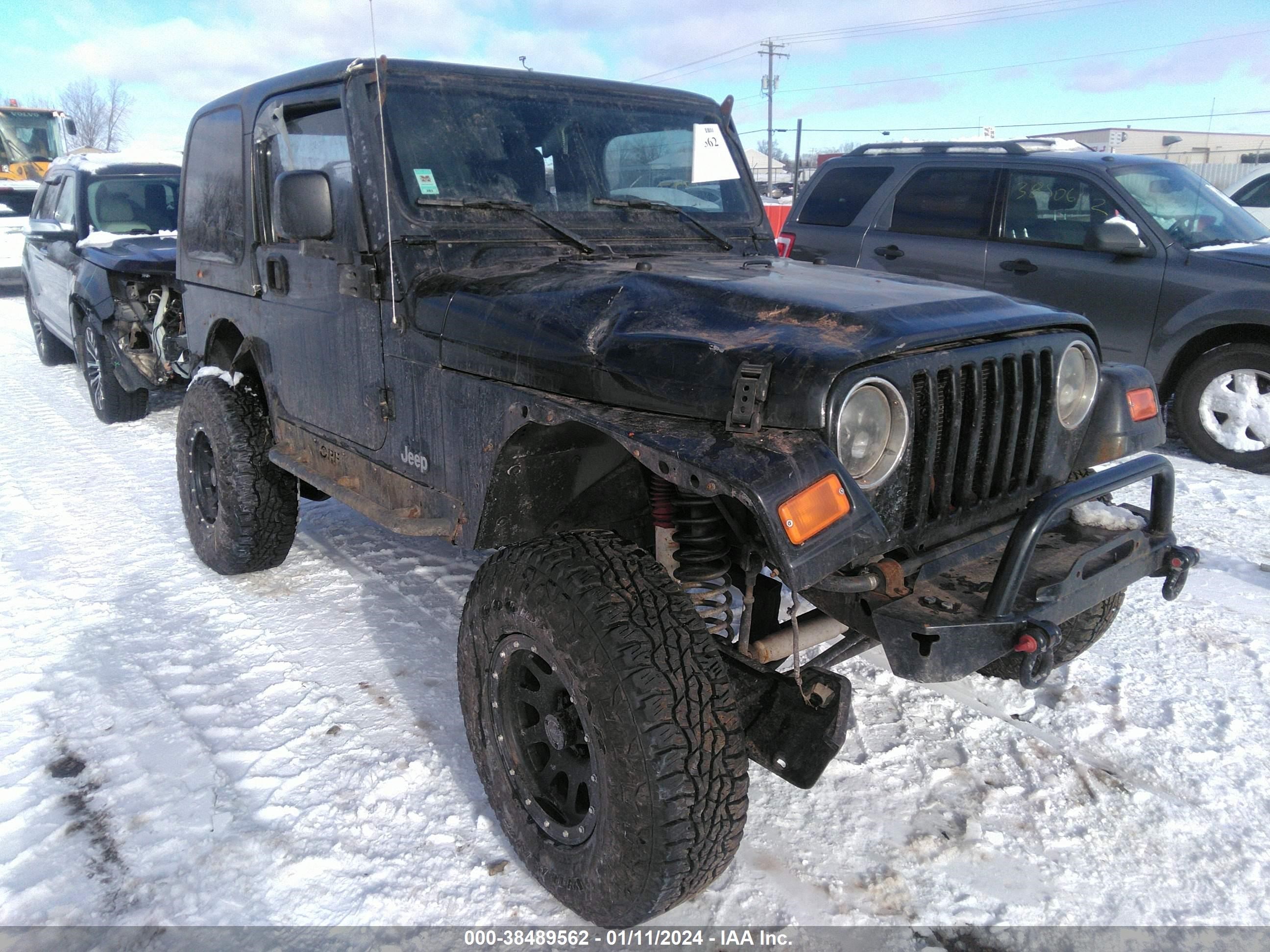 JEEP WRANGLER 2004 1j4fa39s24p754022