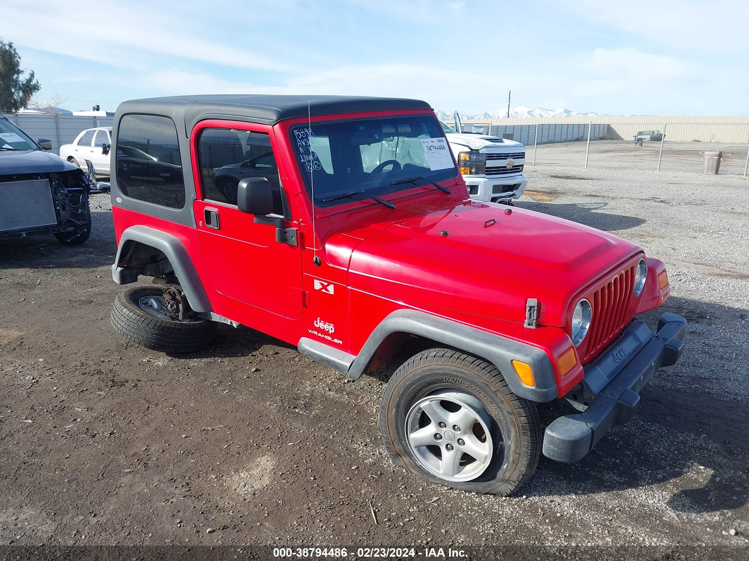 JEEP WRANGLER 2005 1j4fa39s25p360490