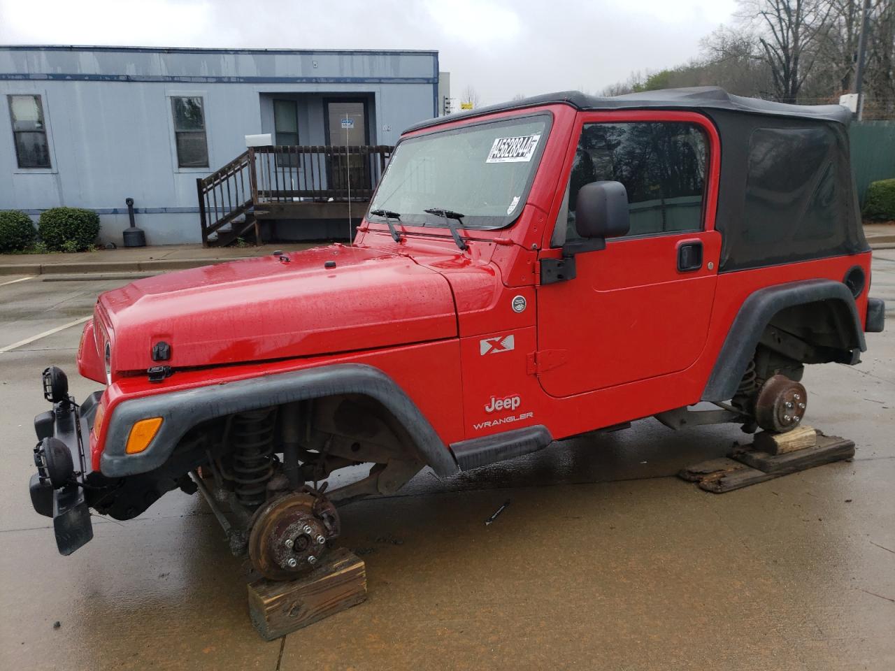 JEEP WRANGLER 2006 1j4fa39s26p779747