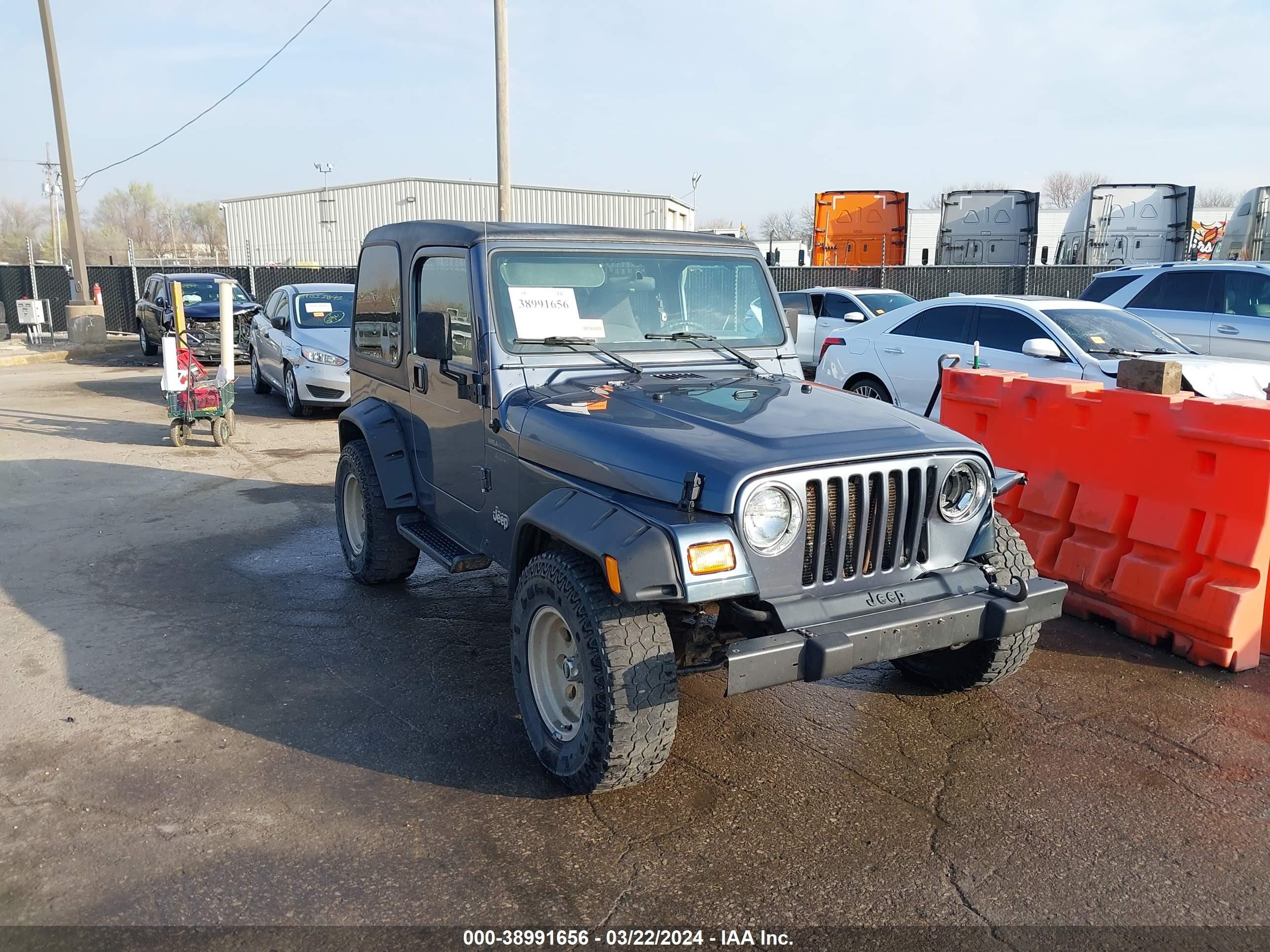 JEEP WRANGLER 2002 1j4fa39s32p742961