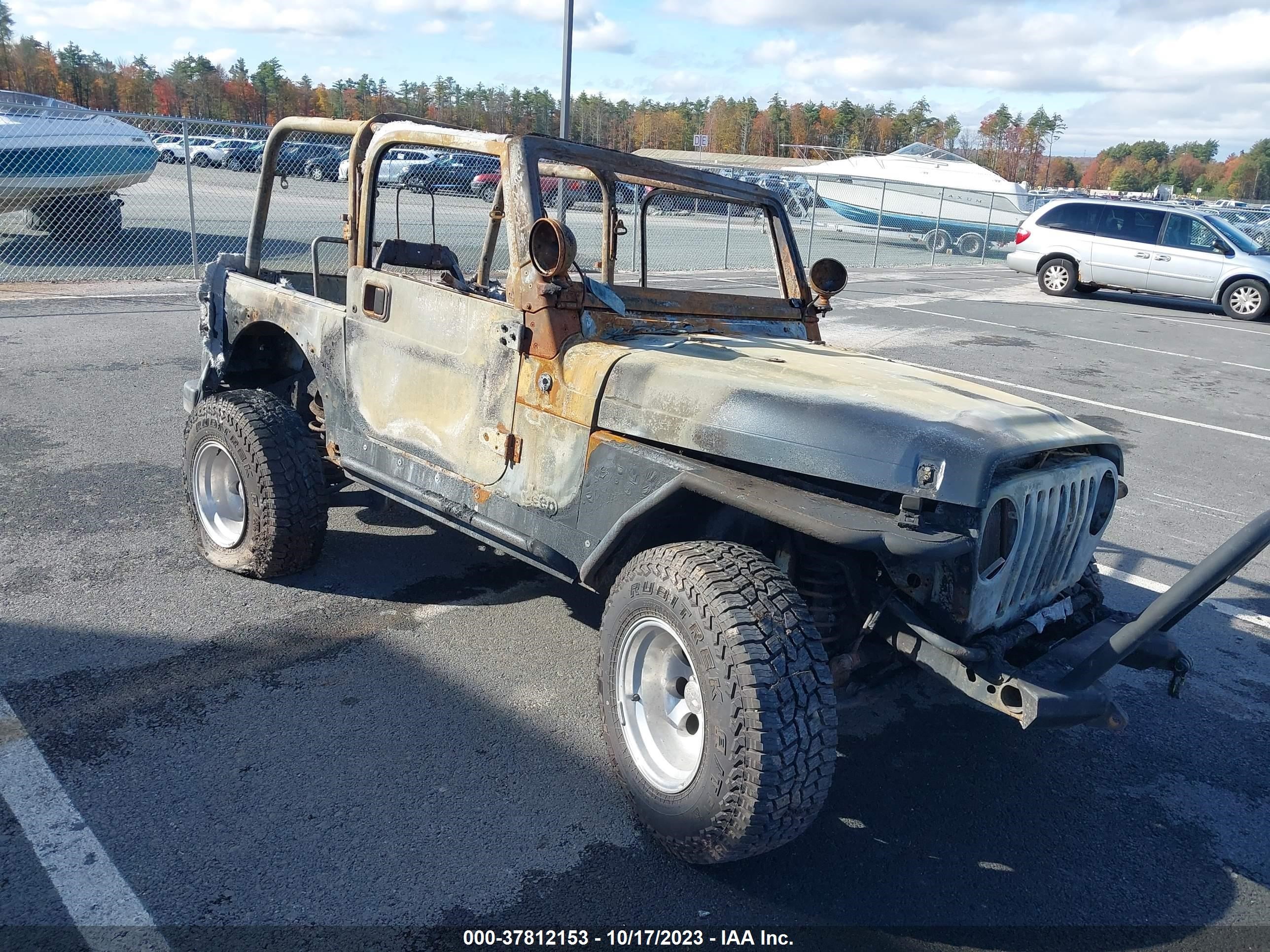 JEEP WRANGLER 2003 1j4fa39s33p320531