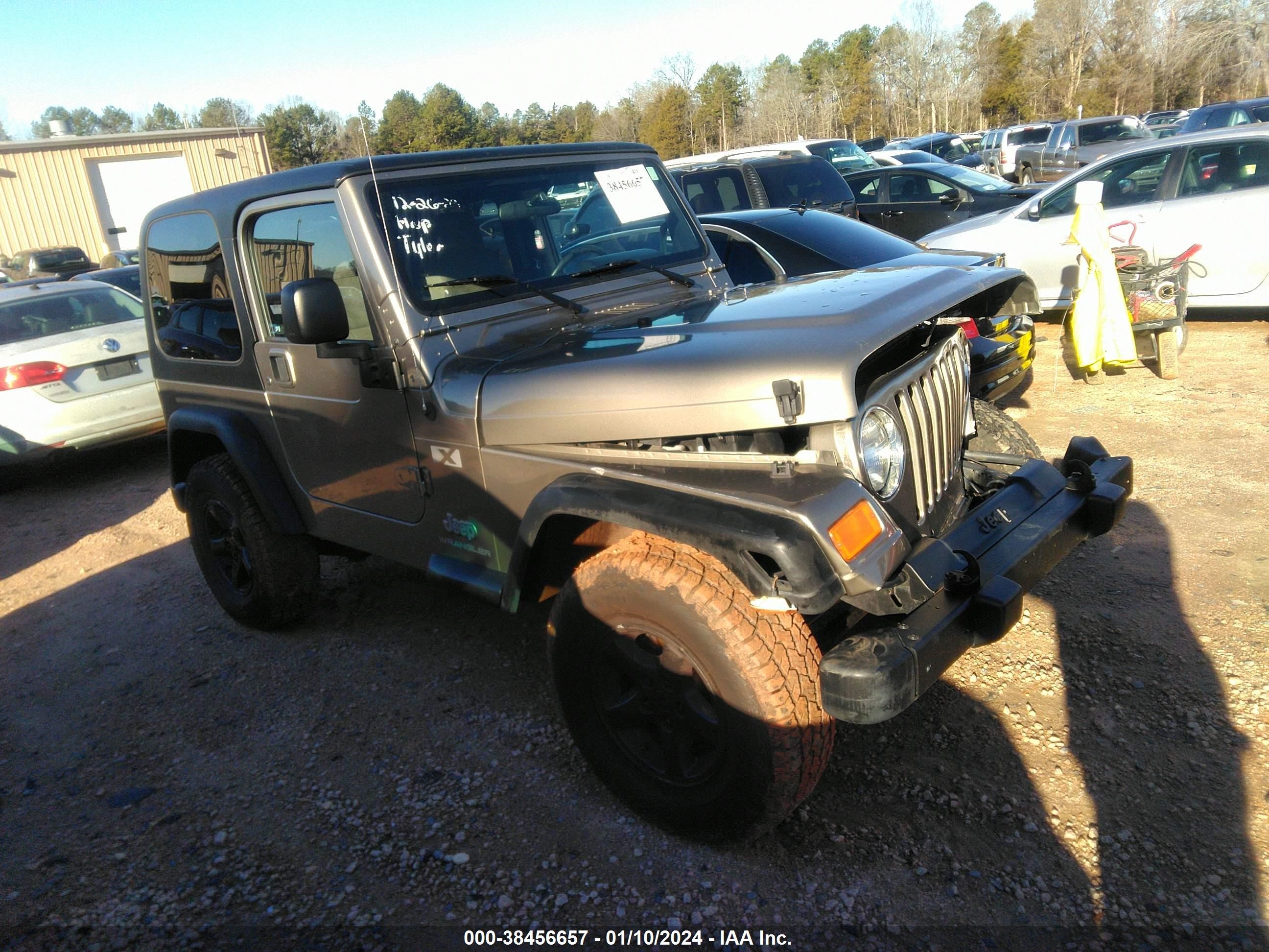 JEEP WRANGLER 2004 1j4fa39s34p722597