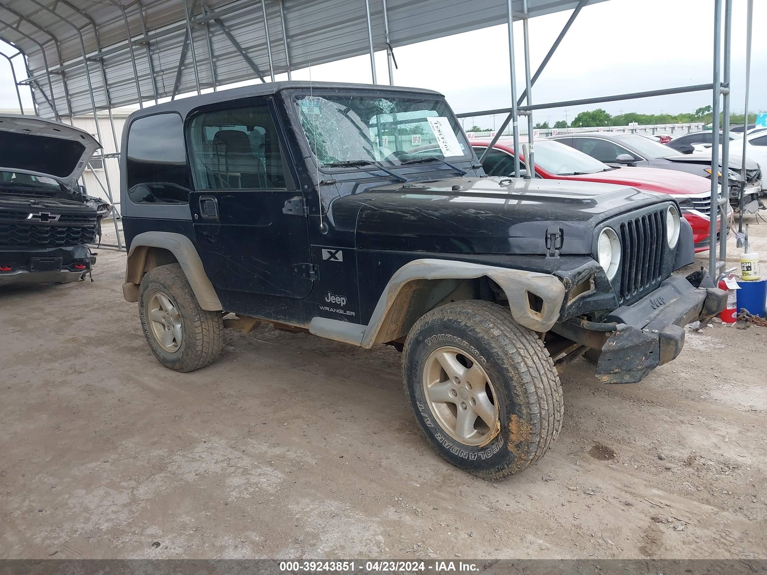 JEEP WRANGLER 2005 1j4fa39s35p312822