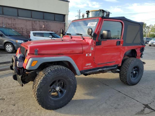 JEEP WRANGLER X 2006 1j4fa39s36p702661