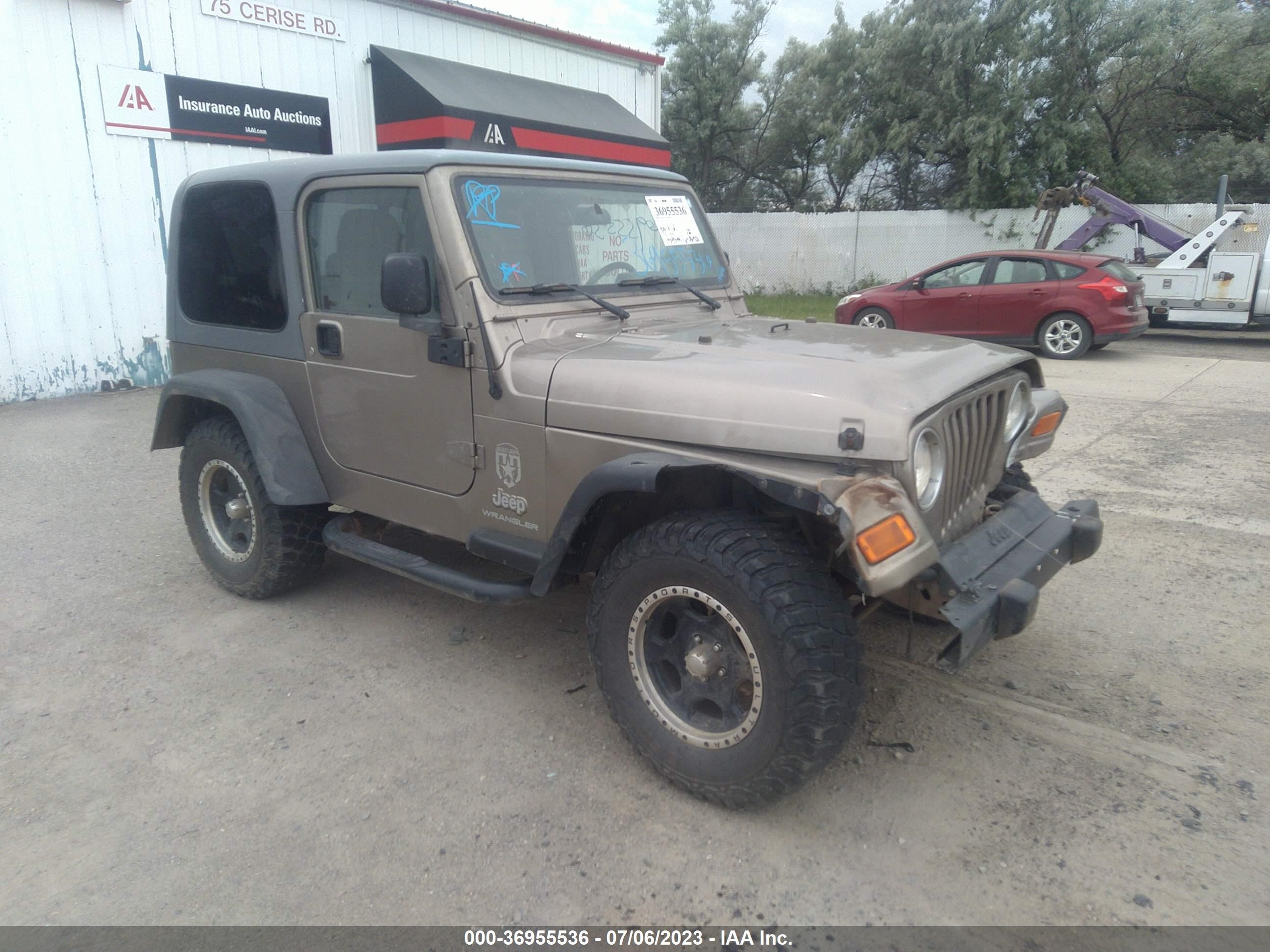 JEEP WRANGLER 2006 1j4fa39s36p704765