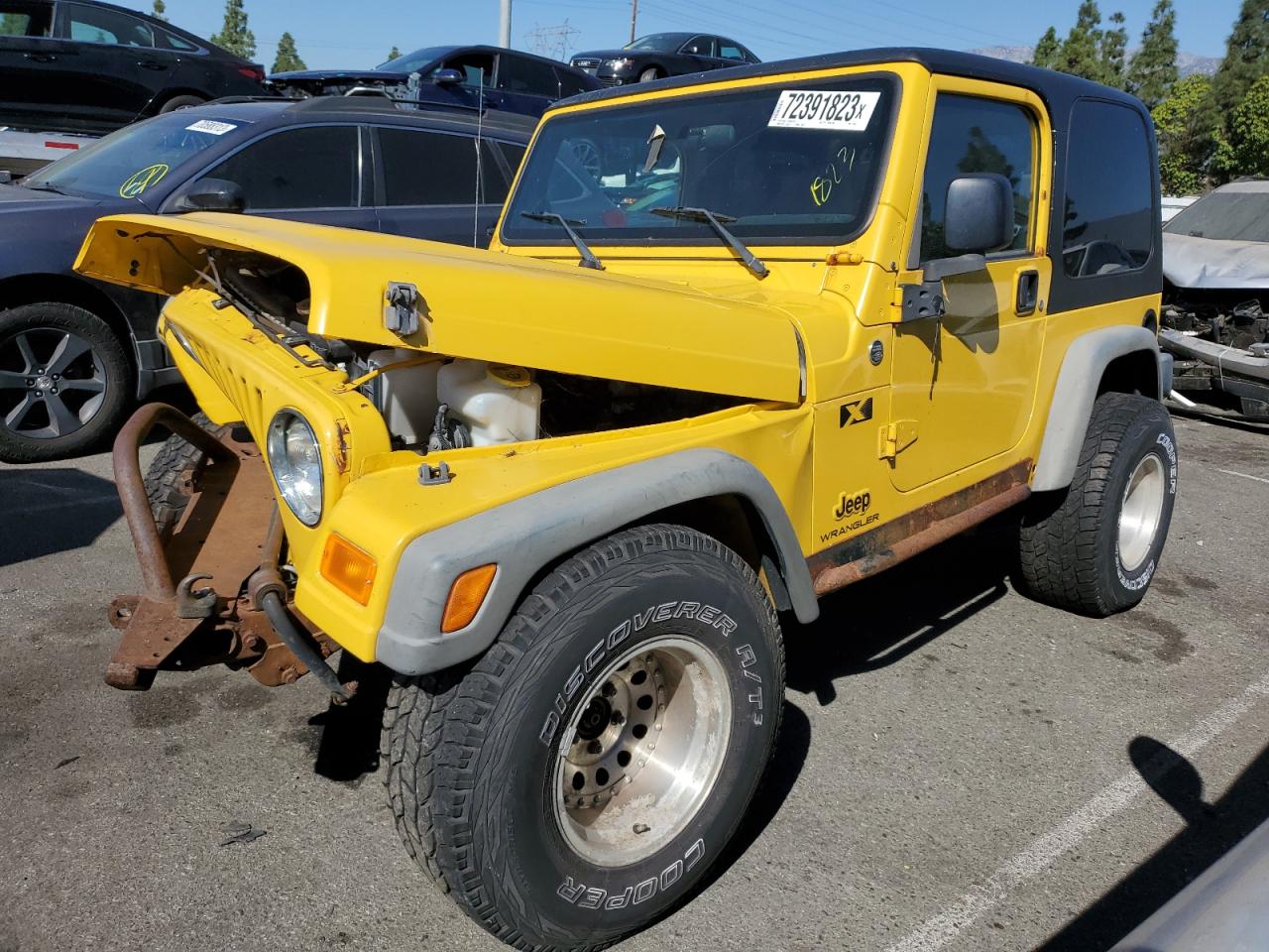 JEEP WRANGLER 2006 1j4fa39s36p713482