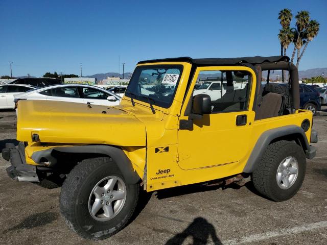 JEEP WRANGLER 2004 1j4fa39s44p709406