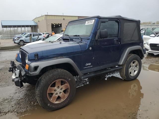 JEEP WRANGLER 2004 1j4fa39s44p801602