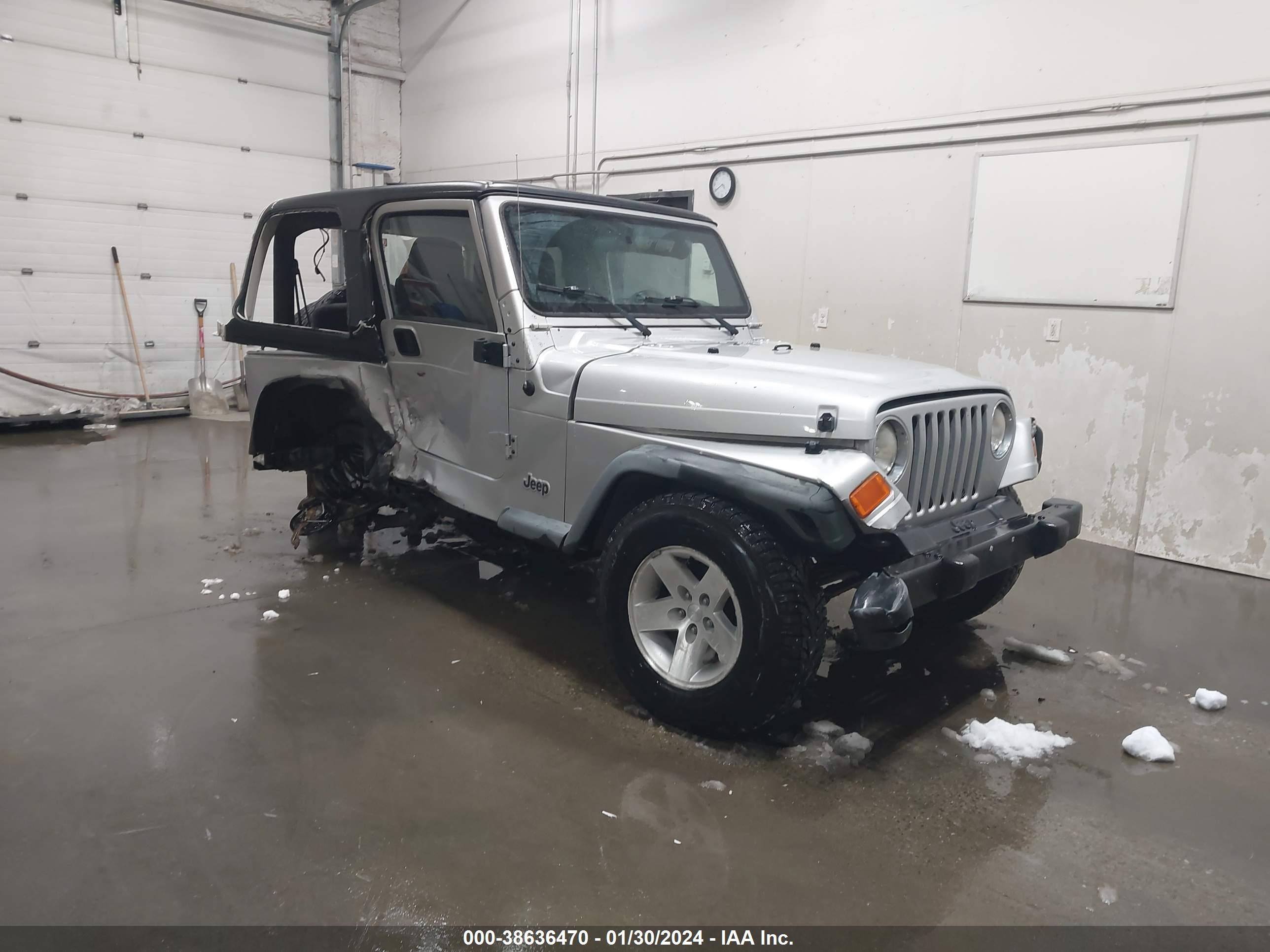 JEEP WRANGLER 2006 1j4fa39s46p718013