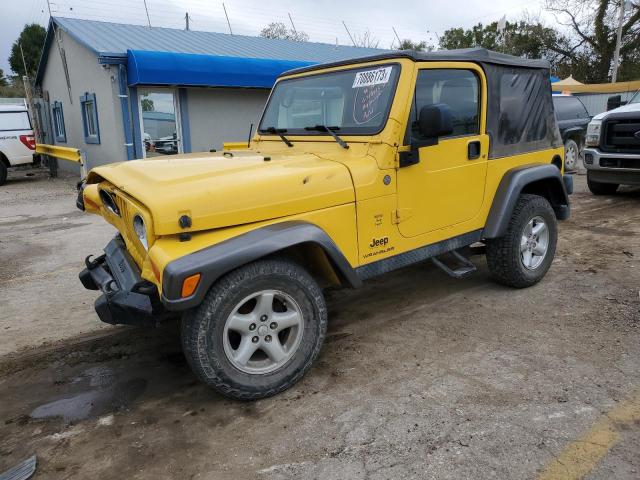 JEEP WRANGLER 2004 1j4fa39s54p794594