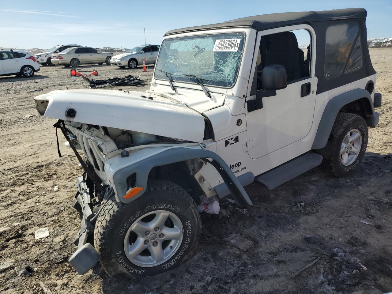 JEEP WRANGLER 2005 1j4fa39s55p343537