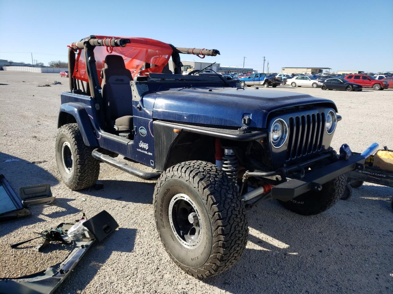 JEEP WRANGLER 2005 1j4fa39s55p374030