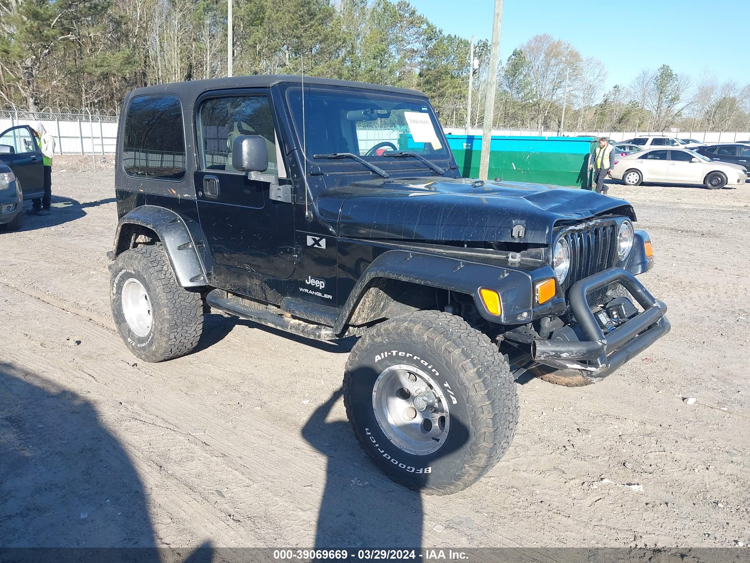 JEEP WRANGLER 2006 1j4fa39s56p718036