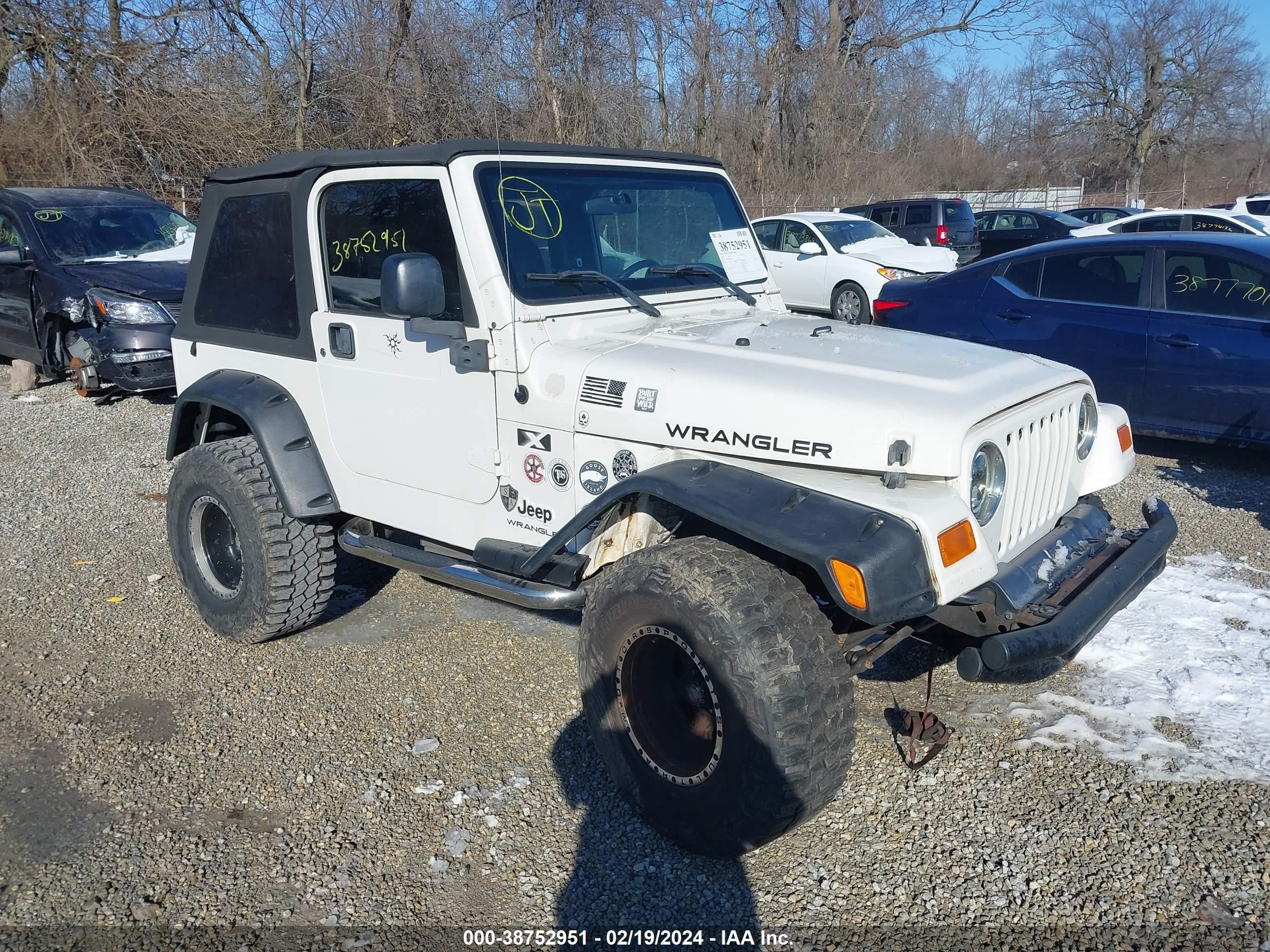 JEEP WRANGLER 2006 1j4fa39s56p731854