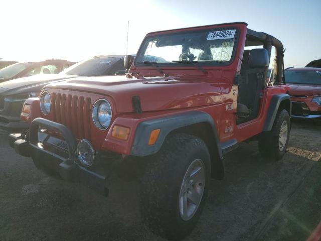 JEEP WRANGLER X 2006 1j4fa39s56p737430