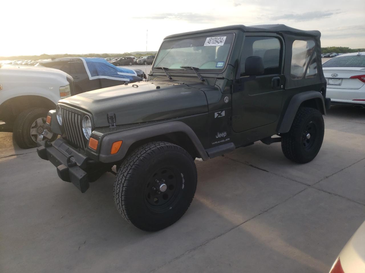 JEEP WRANGLER 2006 1j4fa39s56p767852