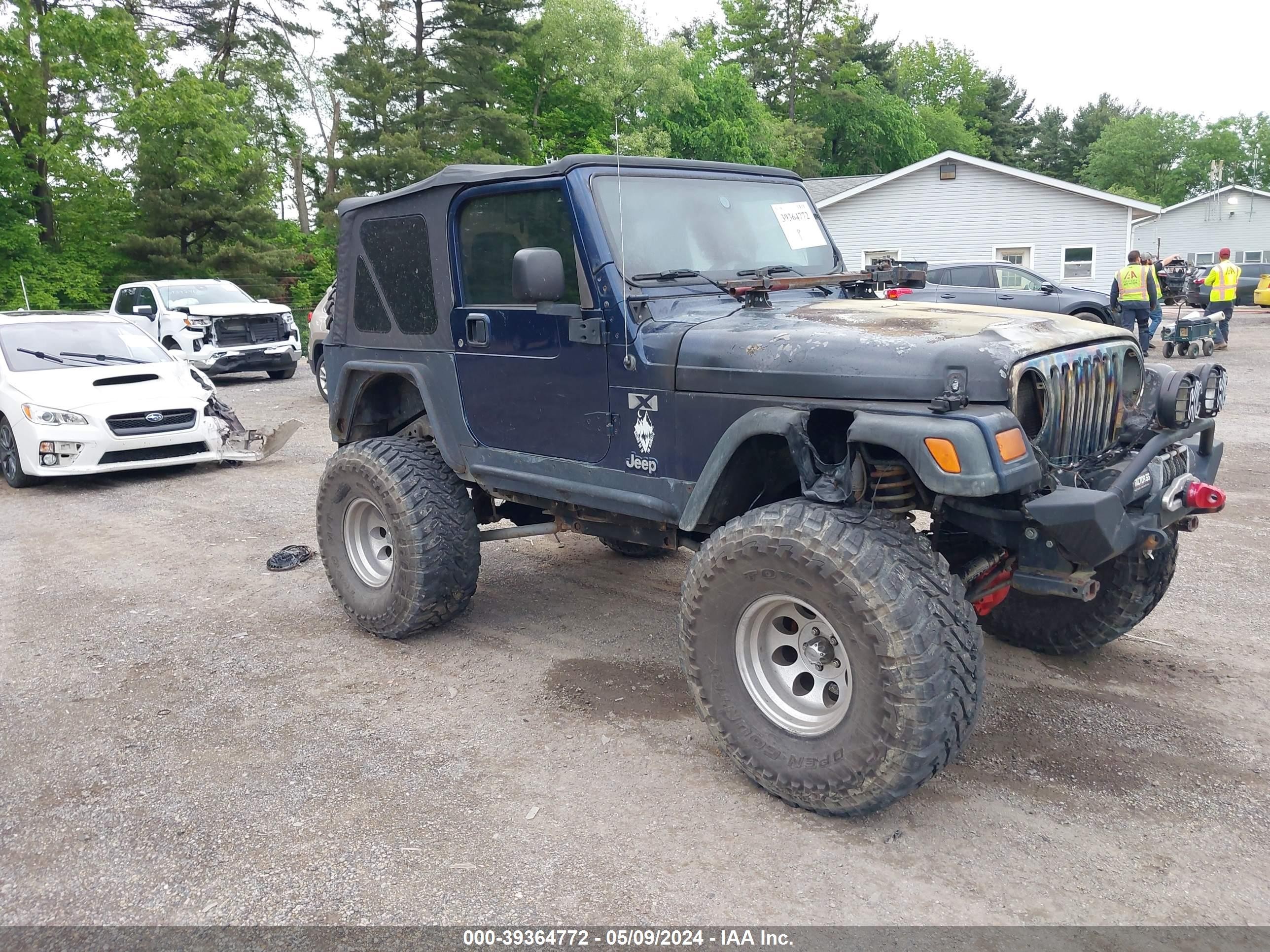 JEEP WRANGLER 2004 1j4fa39s64p770174