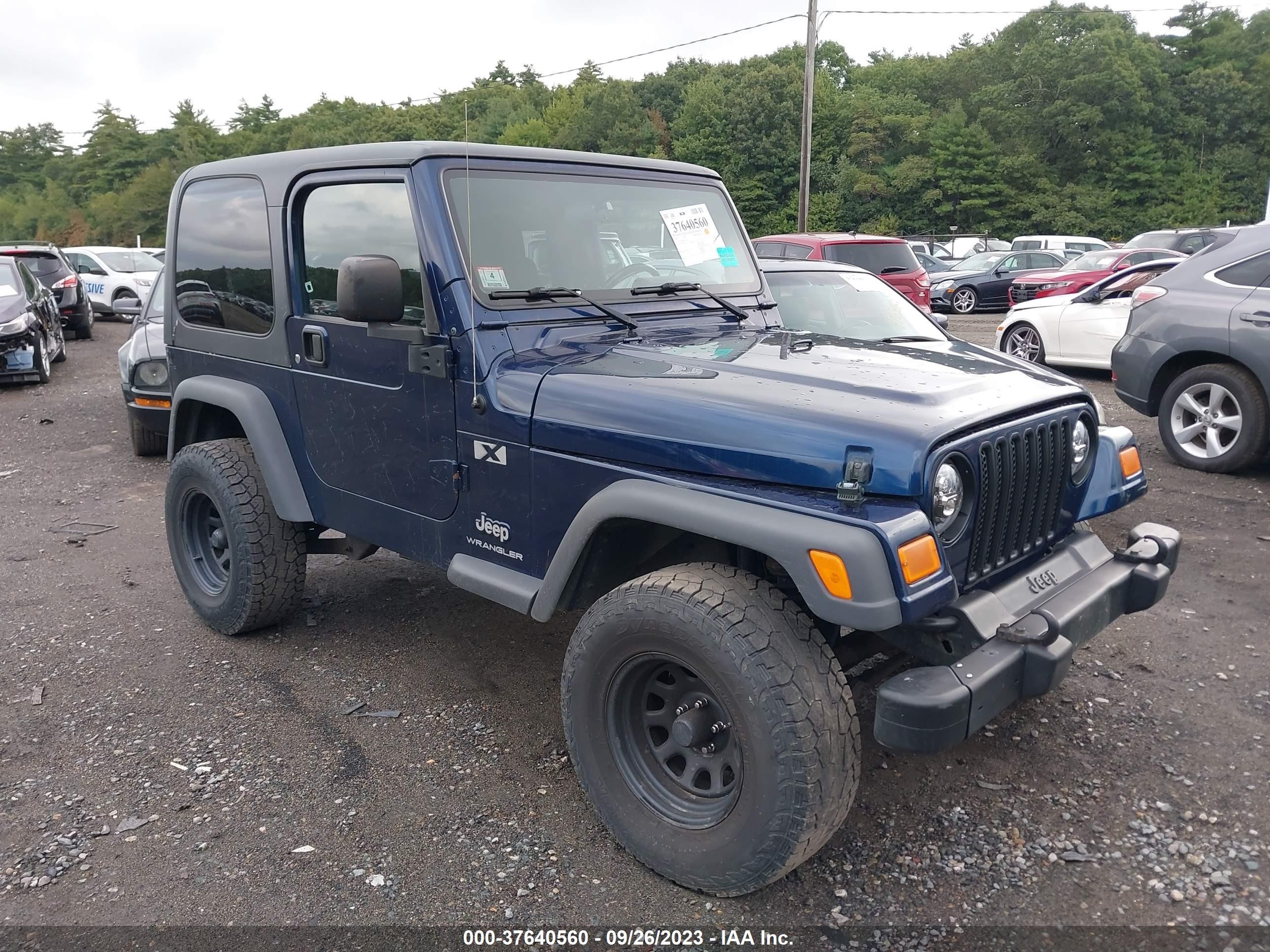 JEEP WRANGLER 2005 1j4fa39s65p321756