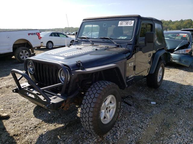 JEEP WRANGLER X 2006 1j4fa39s66p784420