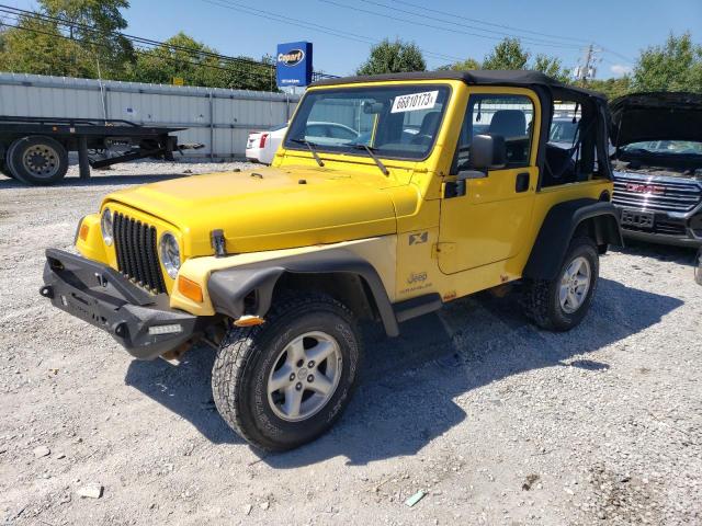 JEEP WRANGLER X 2004 1j4fa39s74p710985