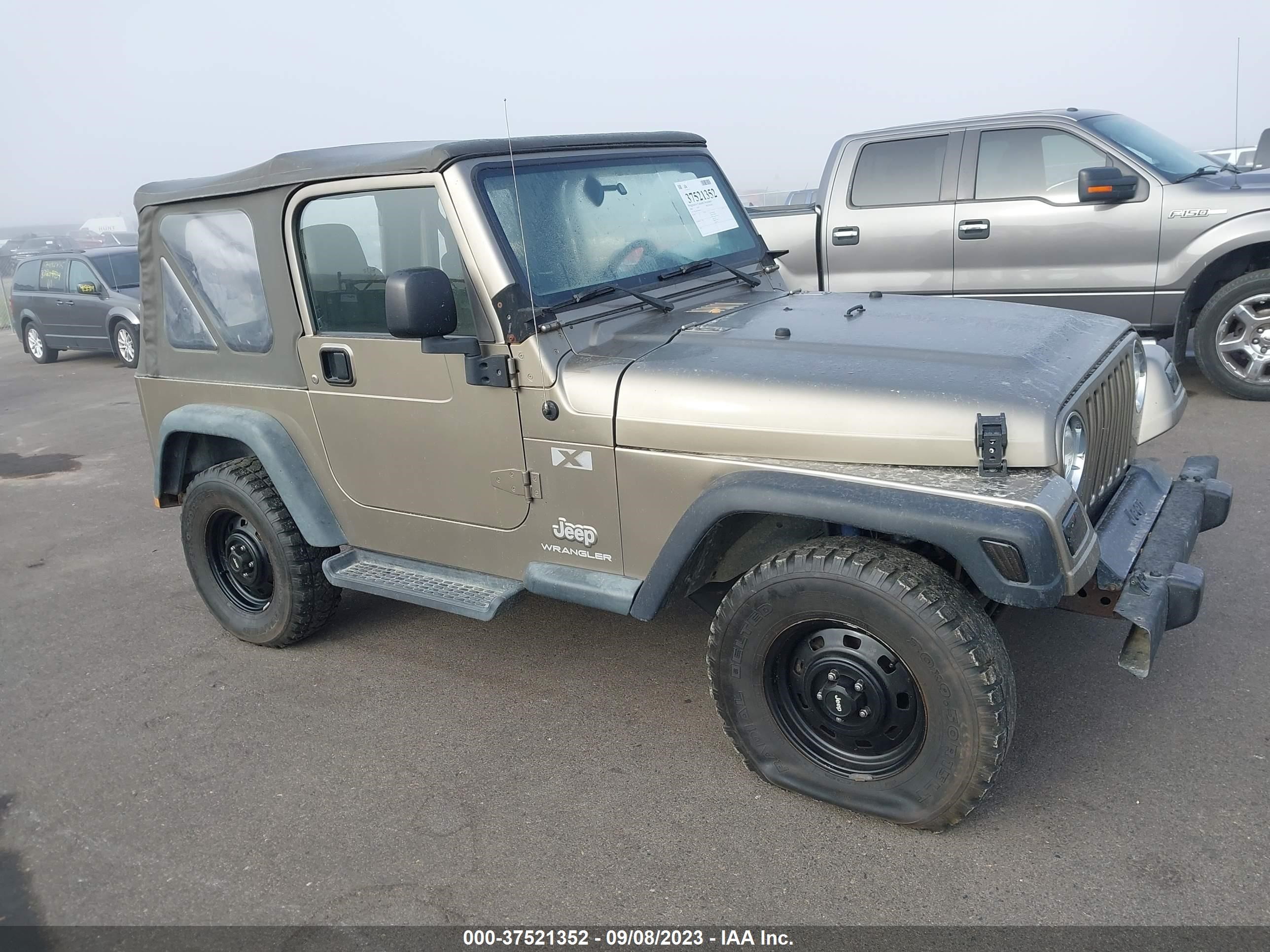 JEEP WRANGLER 2004 1j4fa39s74p783953