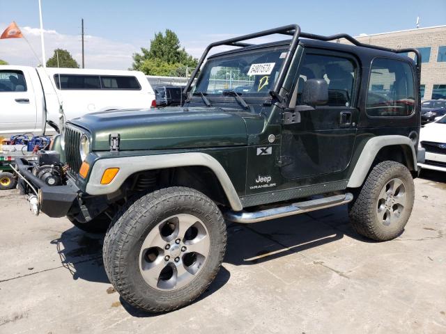 JEEP WRANGLER X 2005 1j4fa39s75p319207