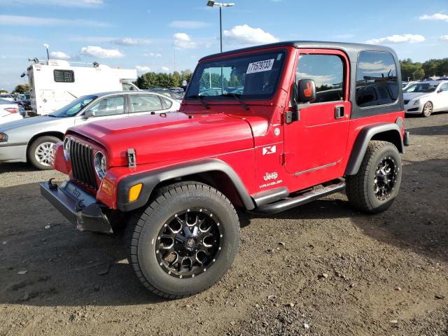 JEEP WRANGLER X 2006 1j4fa39s76p711833