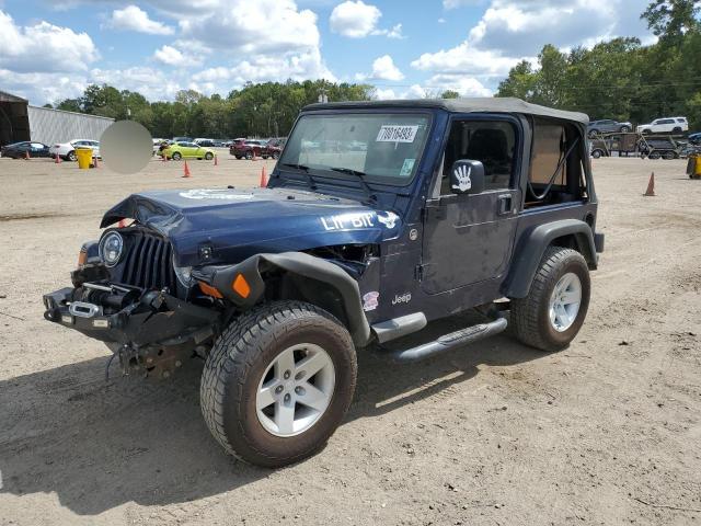 JEEP WRANGLER X 2006 1j4fa39s76p744167