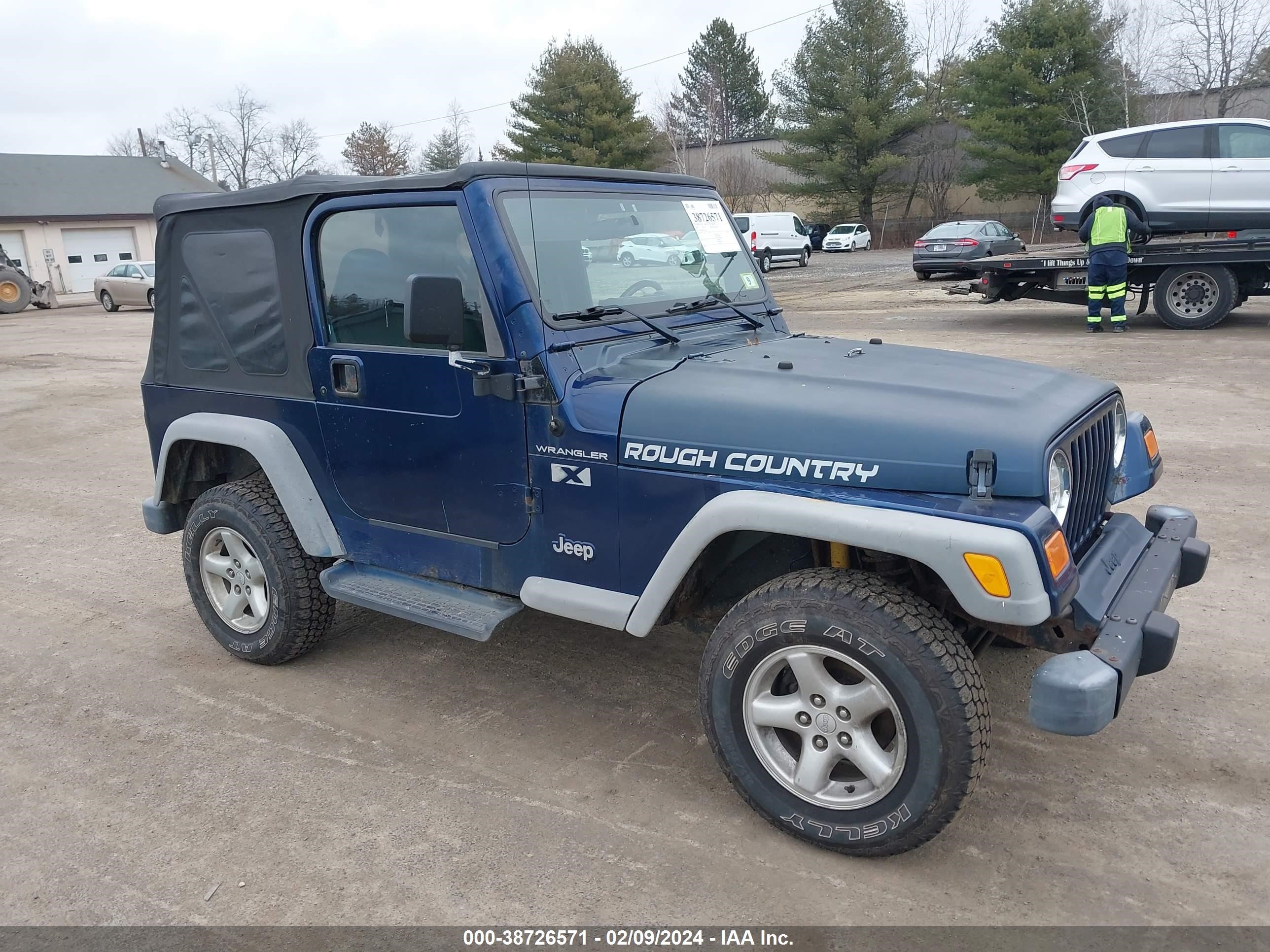 JEEP WRANGLER 2002 1j4fa39s82p715450