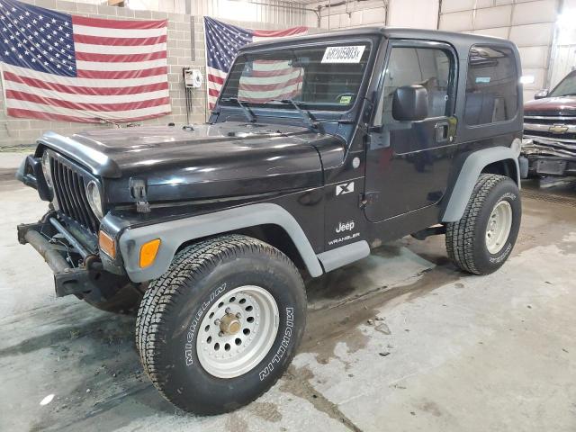 JEEP WRANGLER X 2004 1j4fa39s84p745387