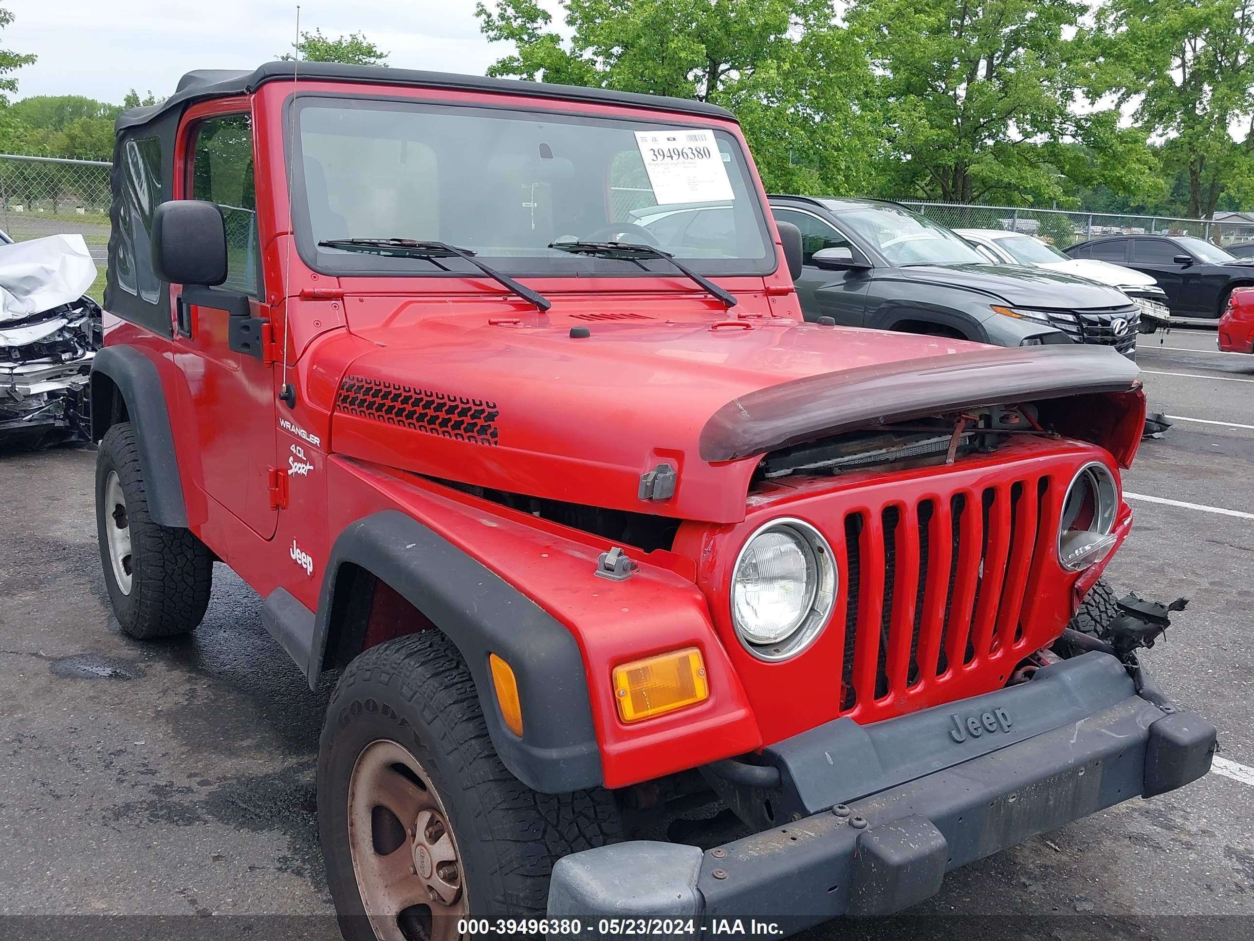 JEEP WRANGLER 2005 1j4fa39s85p357805