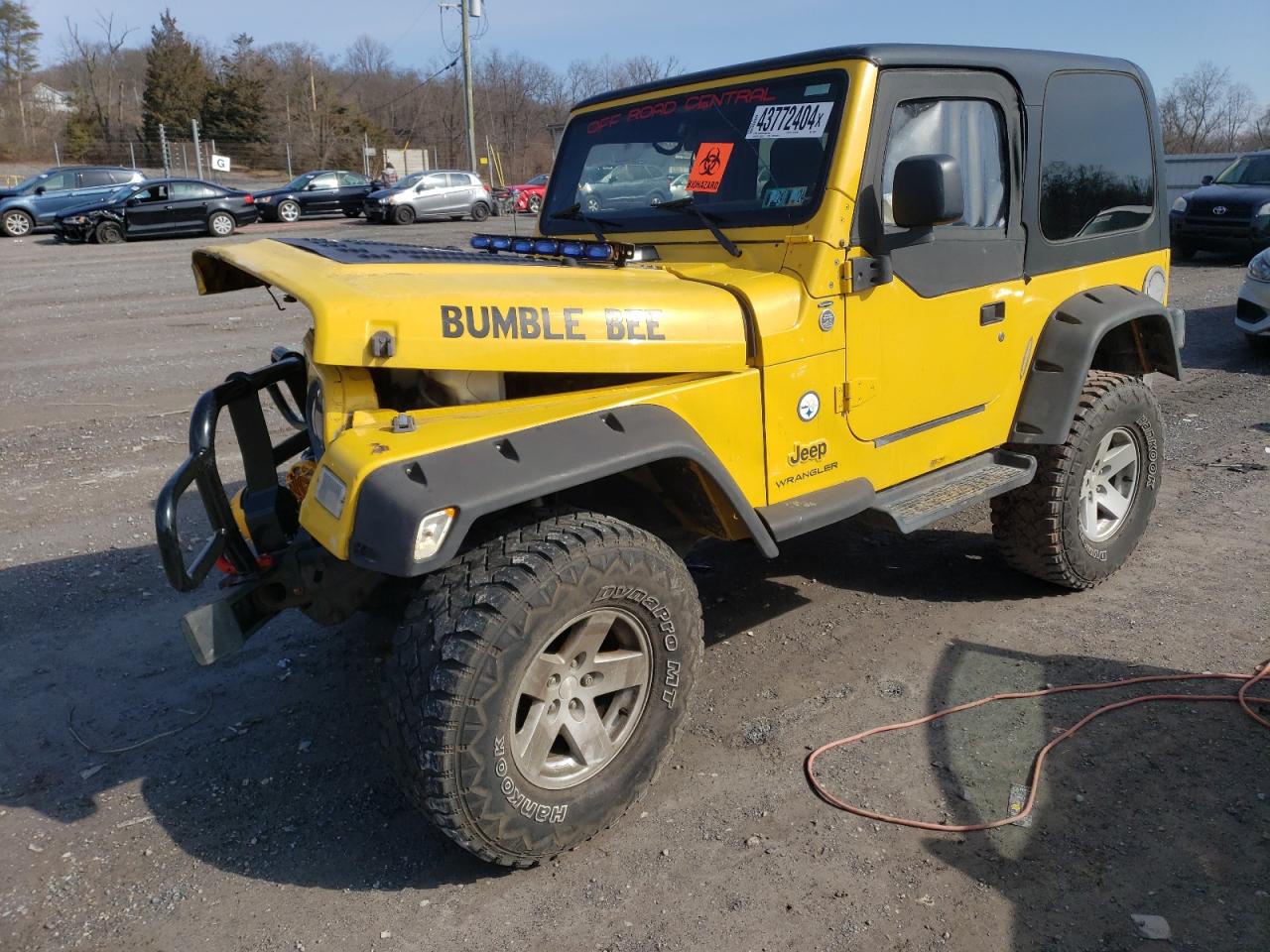 JEEP WRANGLER 2006 1j4fa39s86p701070