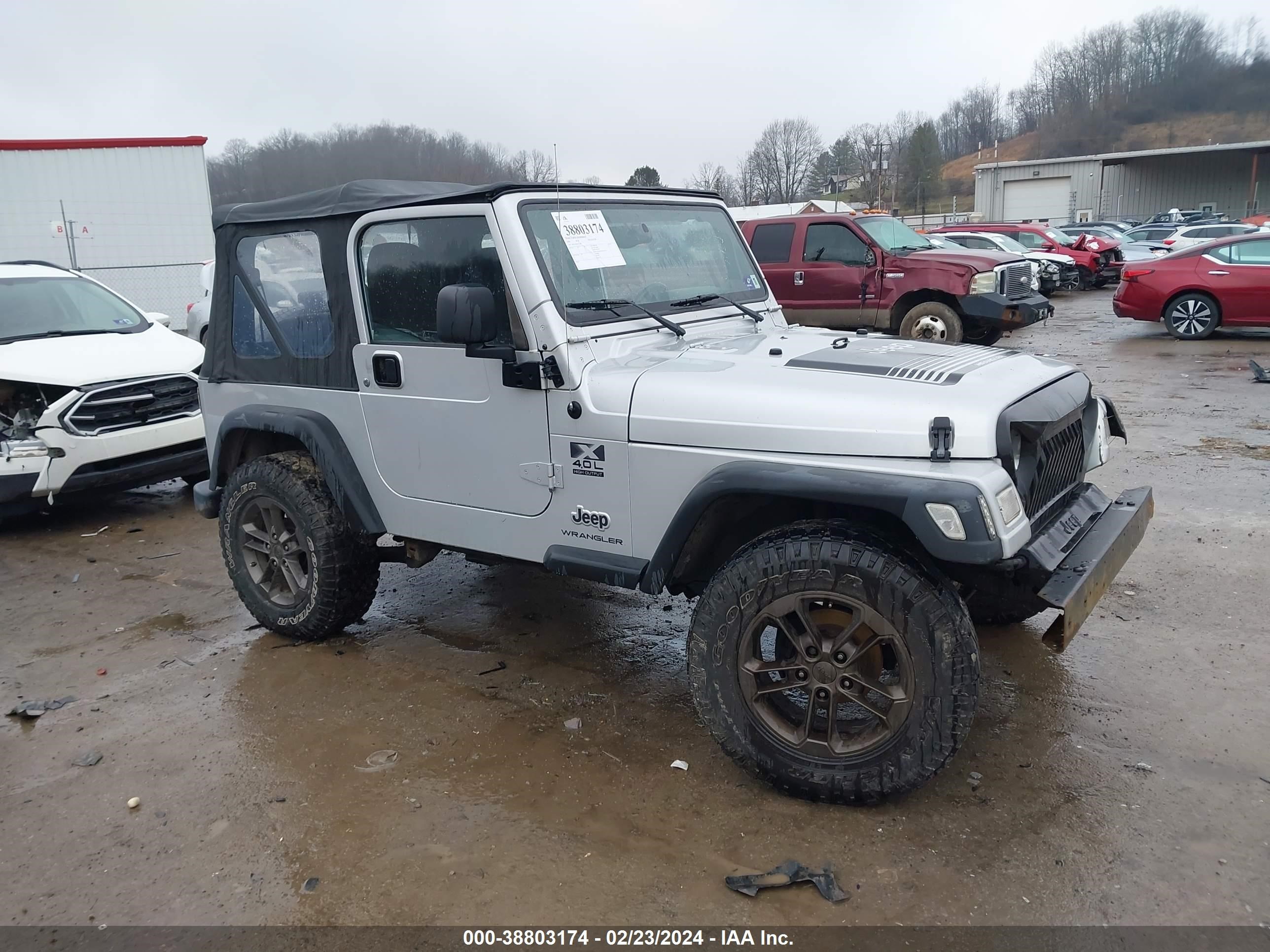 JEEP WRANGLER 2006 1j4fa39s86p732187