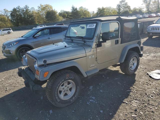 JEEP WRANGLER X 2006 1j4fa39s86p734621