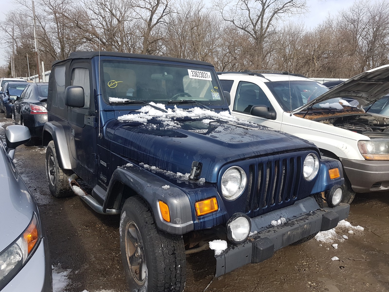 JEEP WRANGLER X 2004 1j4fa39s94p726153