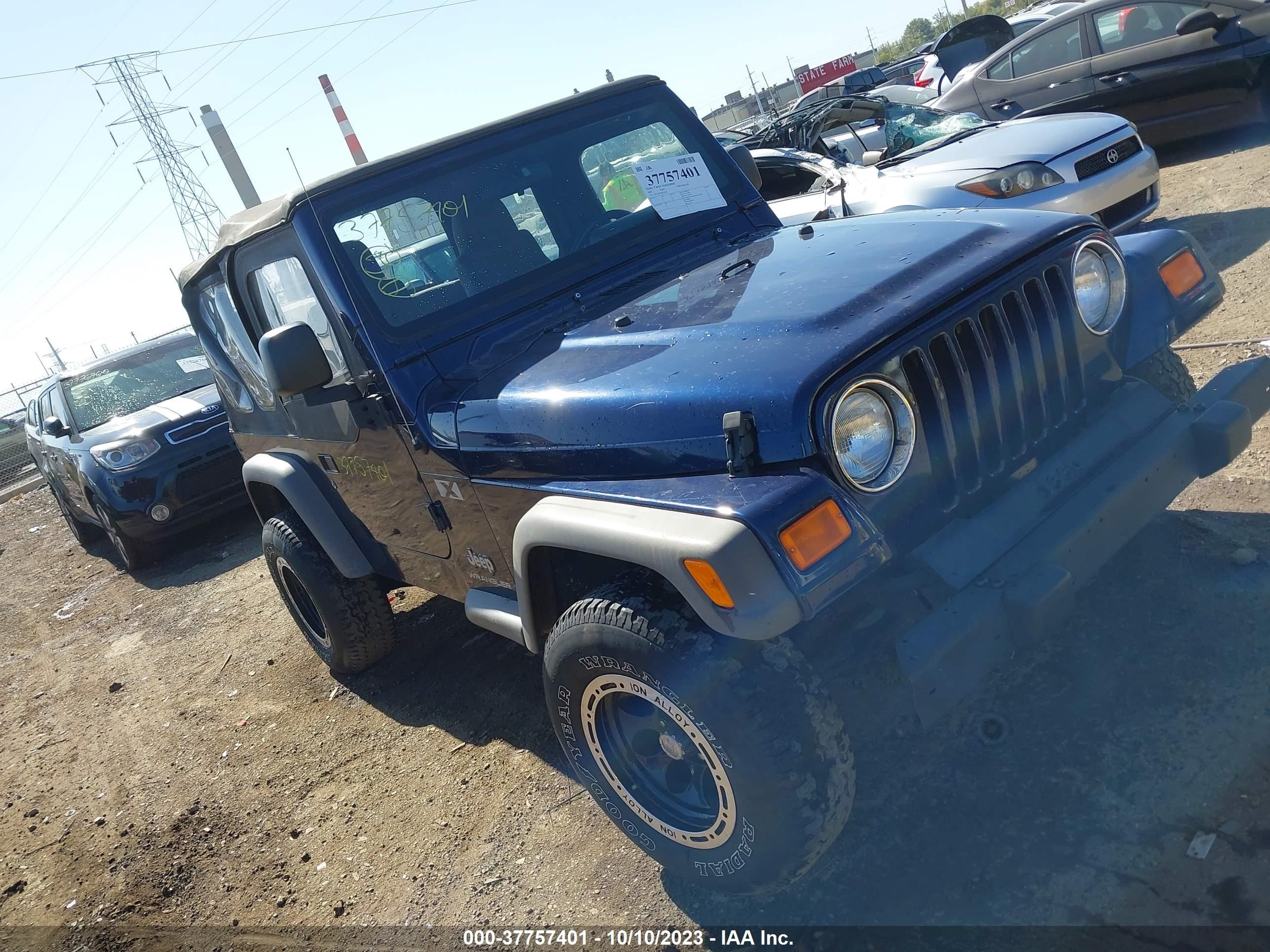 JEEP WRANGLER 2005 1j4fa39s95p352368