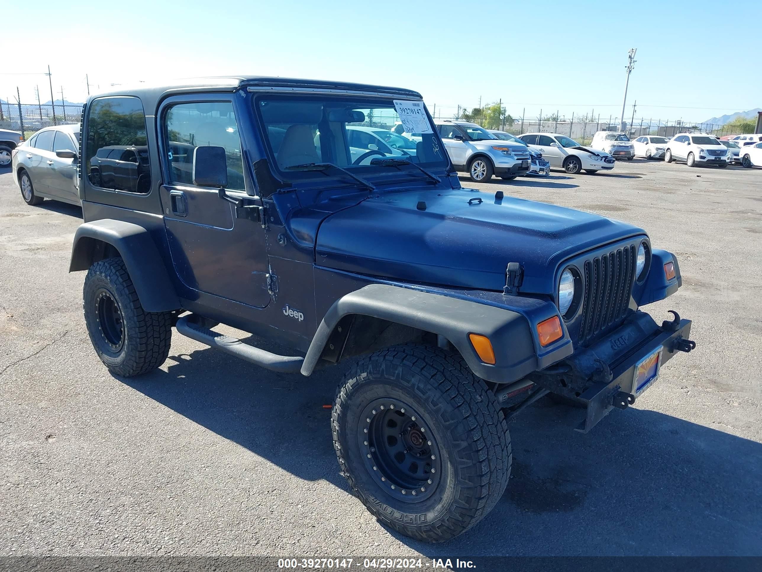 JEEP WRANGLER 2002 1j4fa39sx2p745291