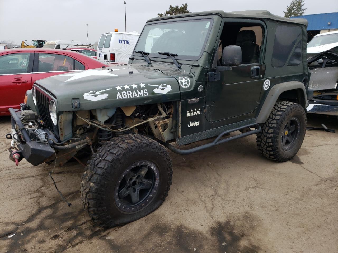 JEEP WRANGLER 2005 1j4fa39sx5p310226