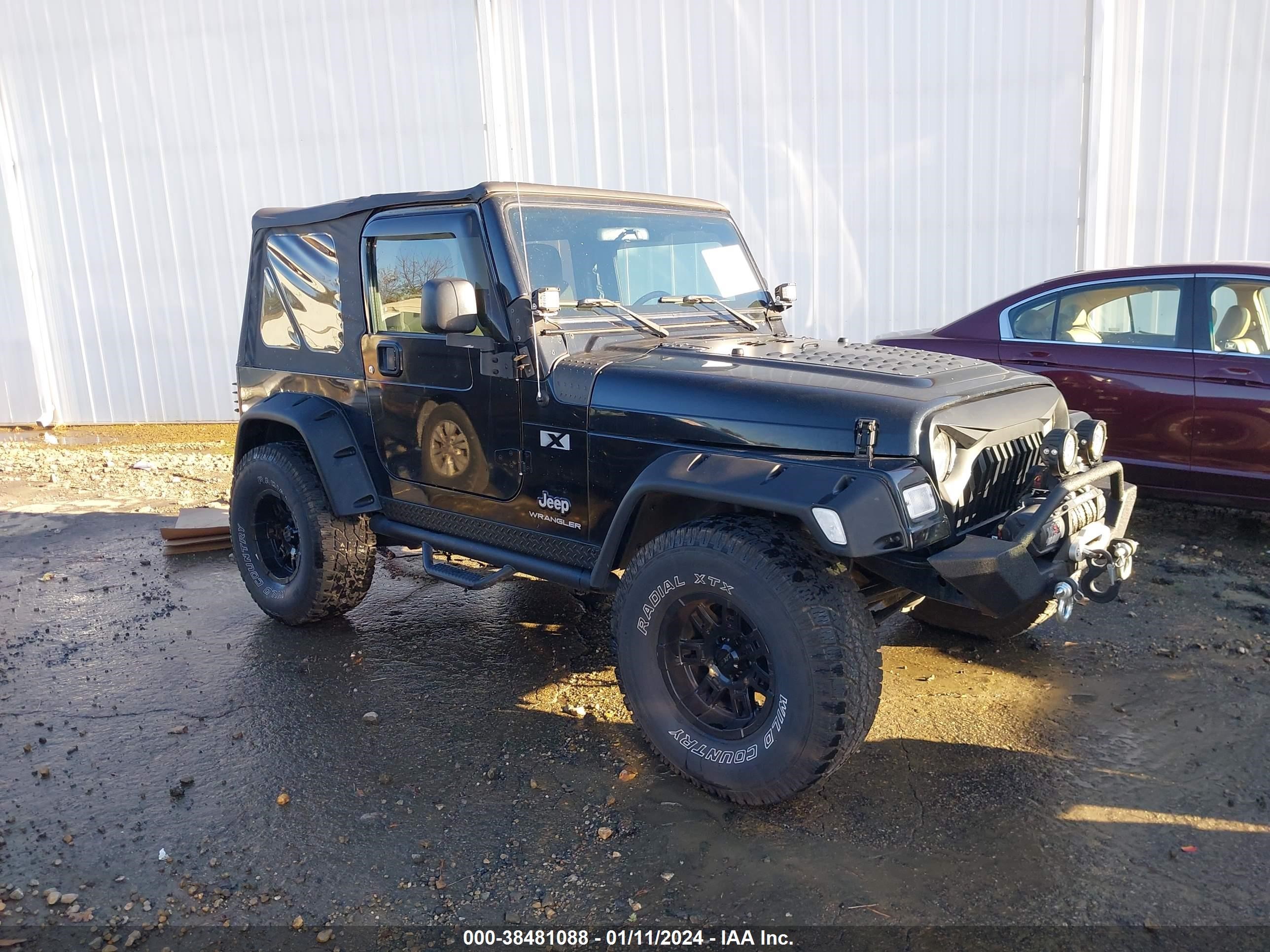 JEEP WRANGLER 2006 1j4fa39sx6p739514