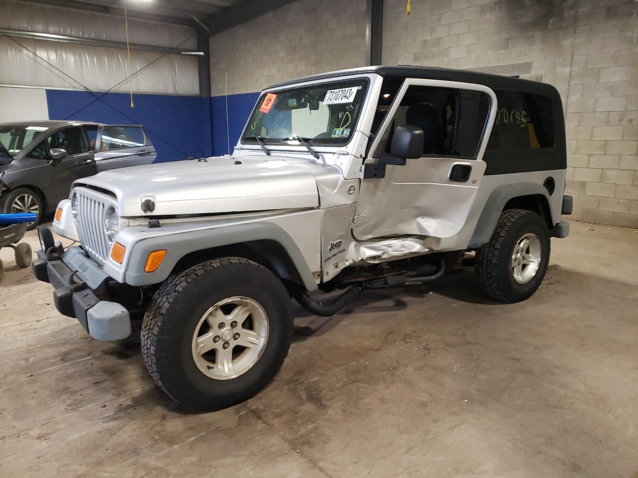 JEEP WRANGLER 2005 1j4fa44s15p359487